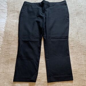 Ann Taylor Devin Fit Black Women's Trousers